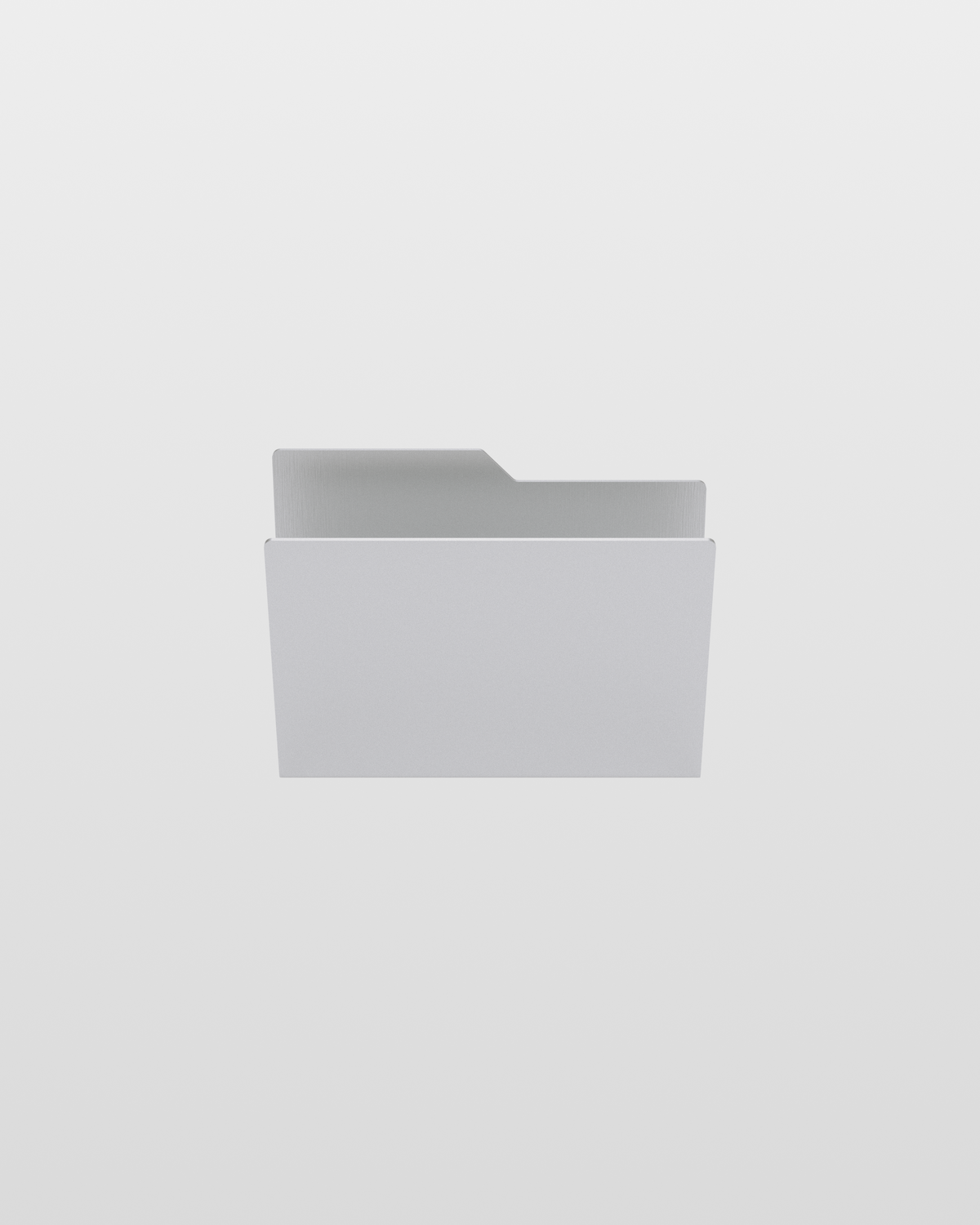 Desktop Folder, front view